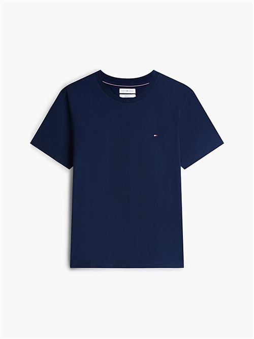 ess seasonal reg fit solid tee TOMMY HILFIGER | MW0MW39995DCC